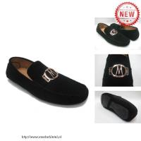 michael kors suede logo flat groot zwart accessoires Winkel Haarlem pza9m967